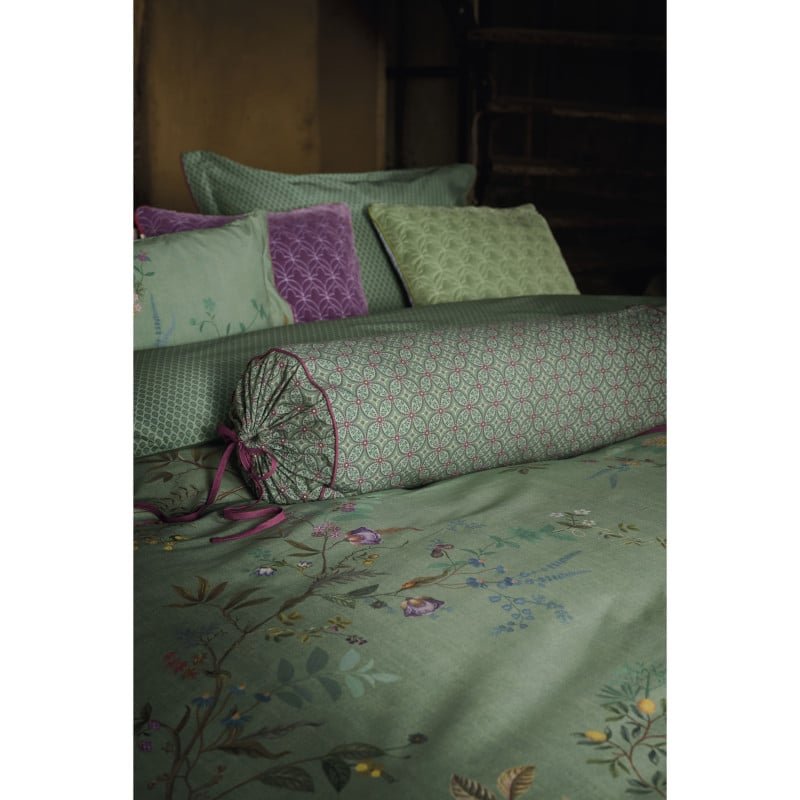 Dekoratiivne padi Bustani Roll Cushion - Green