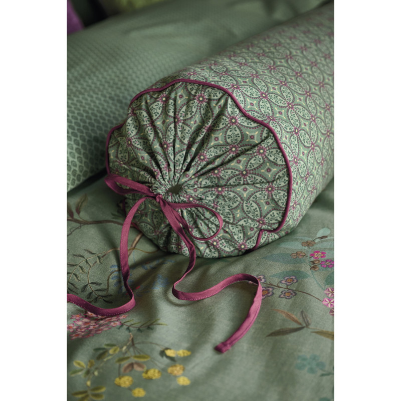 Dekoratiivne padi Bustani Roll Cushion - Green