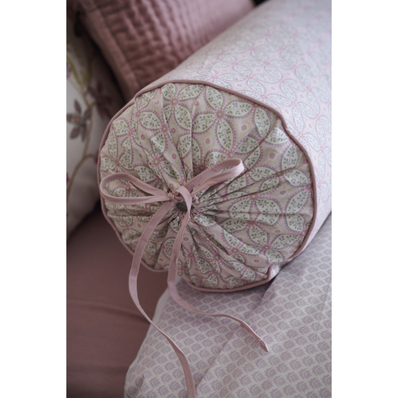 Dekoratiivne padi Bustani Roll Cushion - White