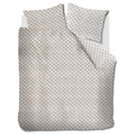 Voodipesukomplekt Woven Wool Natural