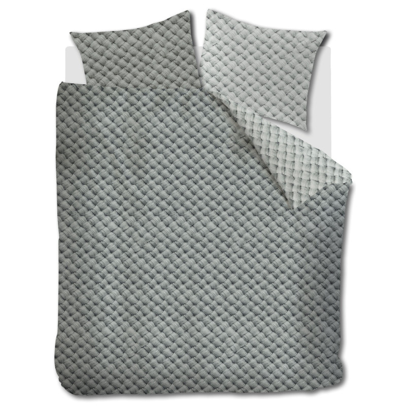 Voodipesukomplekt Woven Wool Green