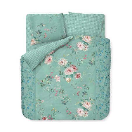 Tokyo Bouquet Green PIP STUDIO Voodipesukomplekt