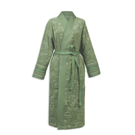 Hommikumantel Pip Studio Jasmin Jacquard Green