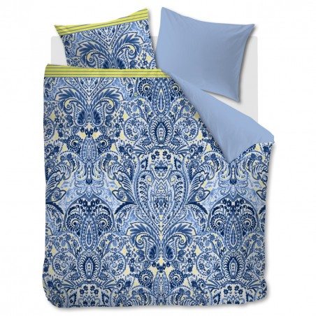 Satiinist voodipesukomplekt Linzi Blue