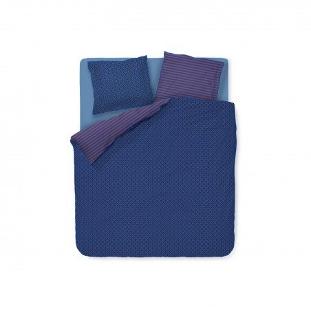 Perkali voodipesukomplekt Alvida Dark Blue