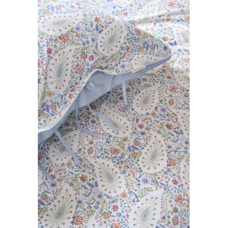 Perkali voodipesukomplekt Kairi Bloom Light Blue