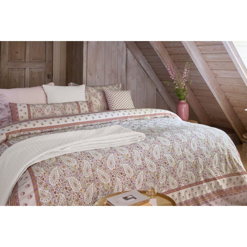 Perkali voodipesukomplekt Kairi Bloom Light Pink