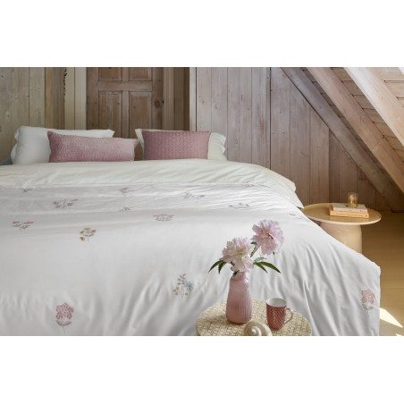 Perkali voodipesukomplekt Mughal Flower Off-white