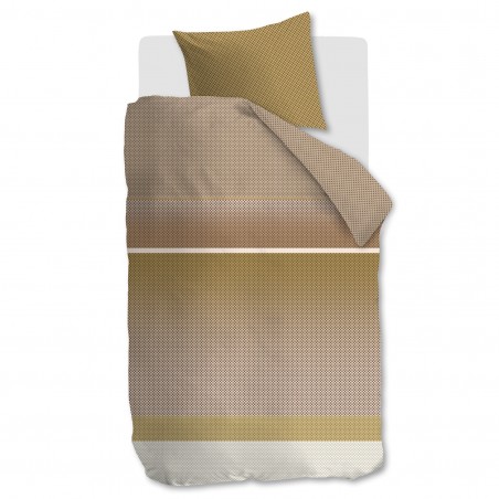 Satiinist voodipesukomplekt Elvi Gold