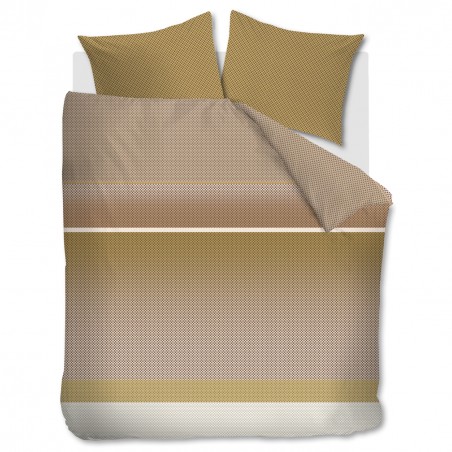 Satiinist voodipesukomplekt Elvi Gold