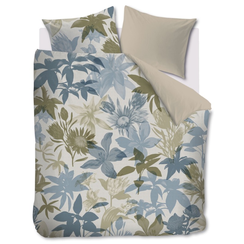 Puuvillane voodipesukomplekt Flori Blue