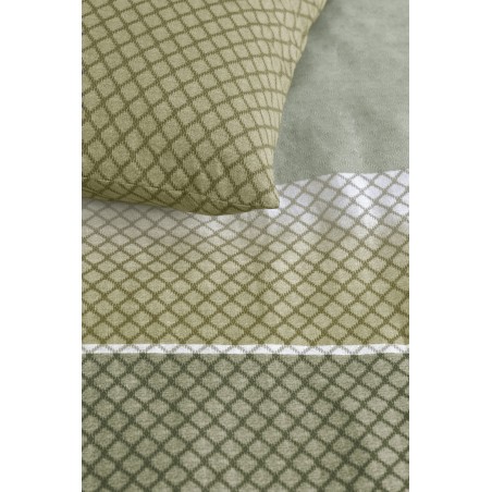 Puuvillane voodipesukomplekt Riven Green