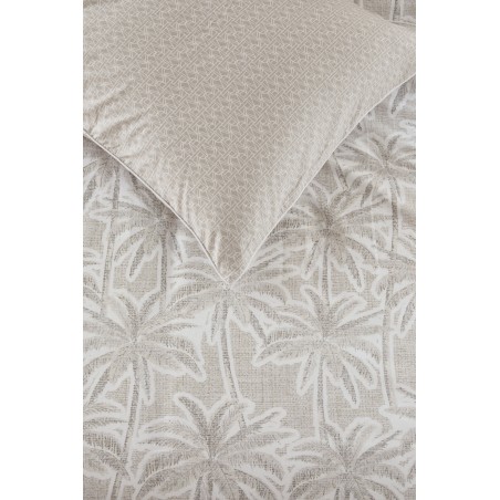 Puuvillane voodipesukomplekt Palm Paradise Sand