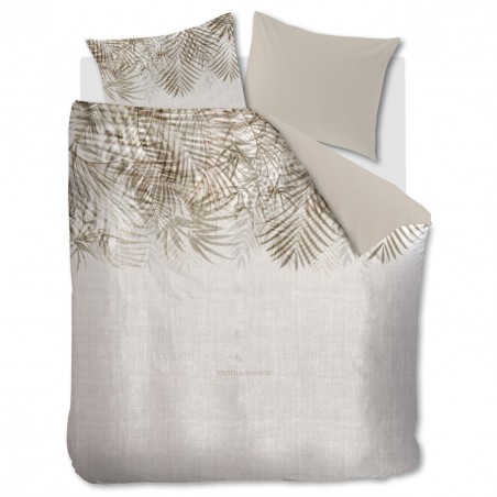 Puuvillane voodipesukomplekt Palm Shade Natural