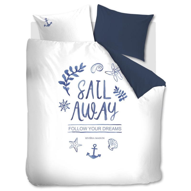 Puuvillane voodipesukomplekt Sail Away Blue