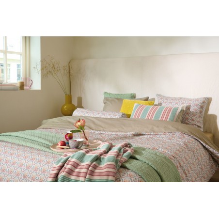 Dekoratiivpadi Bonsoir Combistripe Green