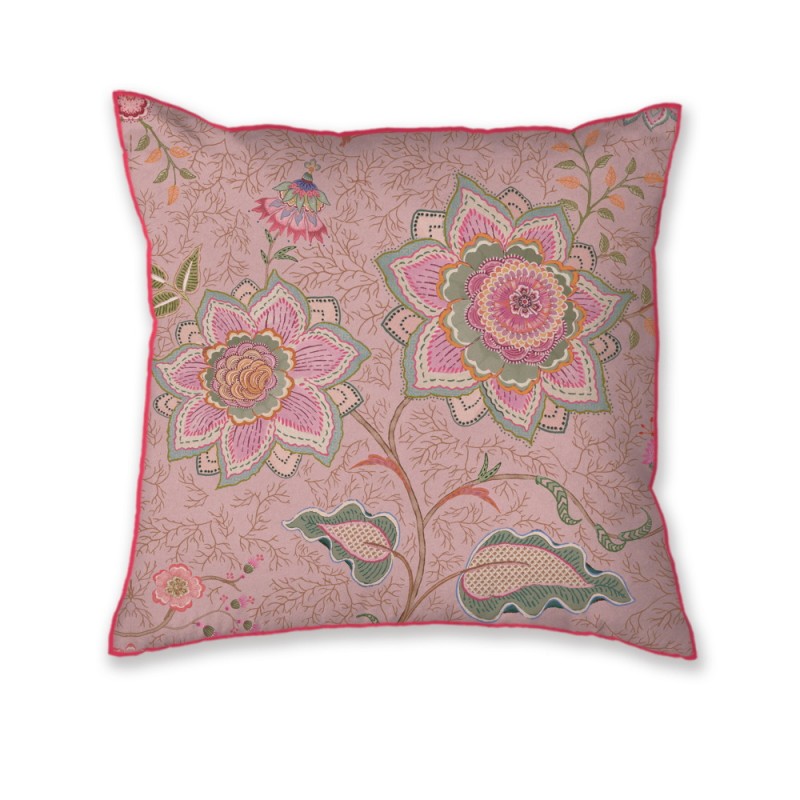 Dekoratiivne ruudukujuline padi Pip Studio Mumbai Morning Pink