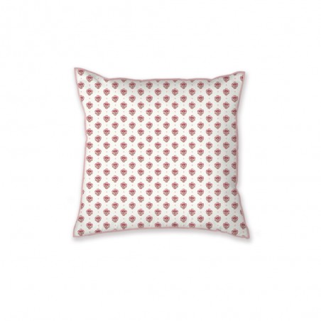 Dekoratiivne ruudukujuline padi Pip Studio Jaipur Flower Square Cushion Light Pink