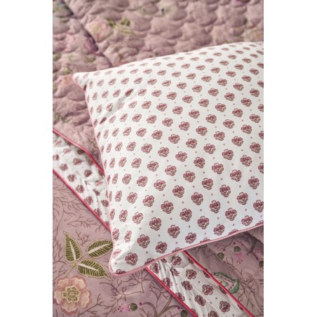 Dekoratiivne ruudukujuline padi Pip Studio Jaipur Flower Square Cushion Light Pink