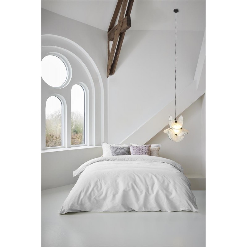 Satiinist voodipesukomplekt Moooi Techno Bee White