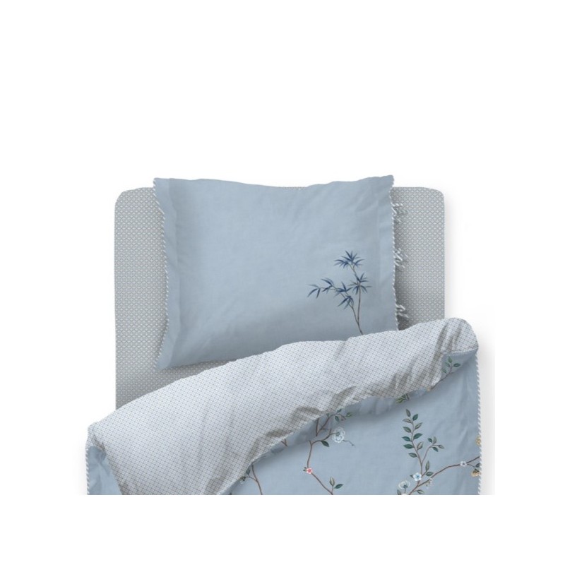 Perkali-padjapüür Bamboo Blossom Light Blue