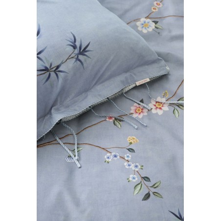 Perkali-padjapüür Bamboo Blossom Light Blue