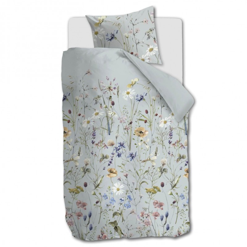 Voodipesukomplekt Bloom Blue