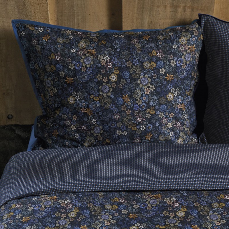 Perkali padjapüür Tutti I Fiori Dark Blue