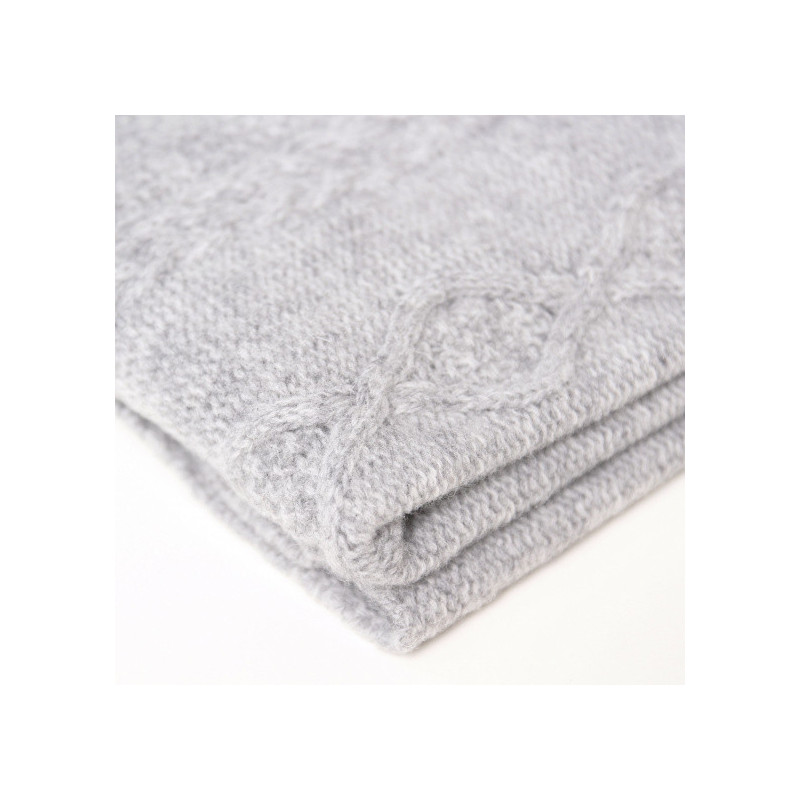 Meriinovillast pleed GREY DIAMOND